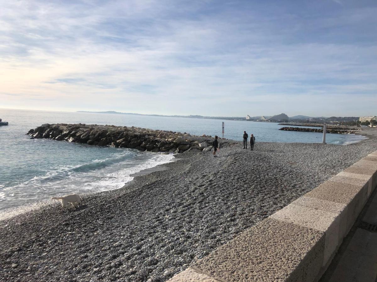 Front De Mer,Plage, Piscine, Parking Cagnes-sur-Mer Buitenkant foto