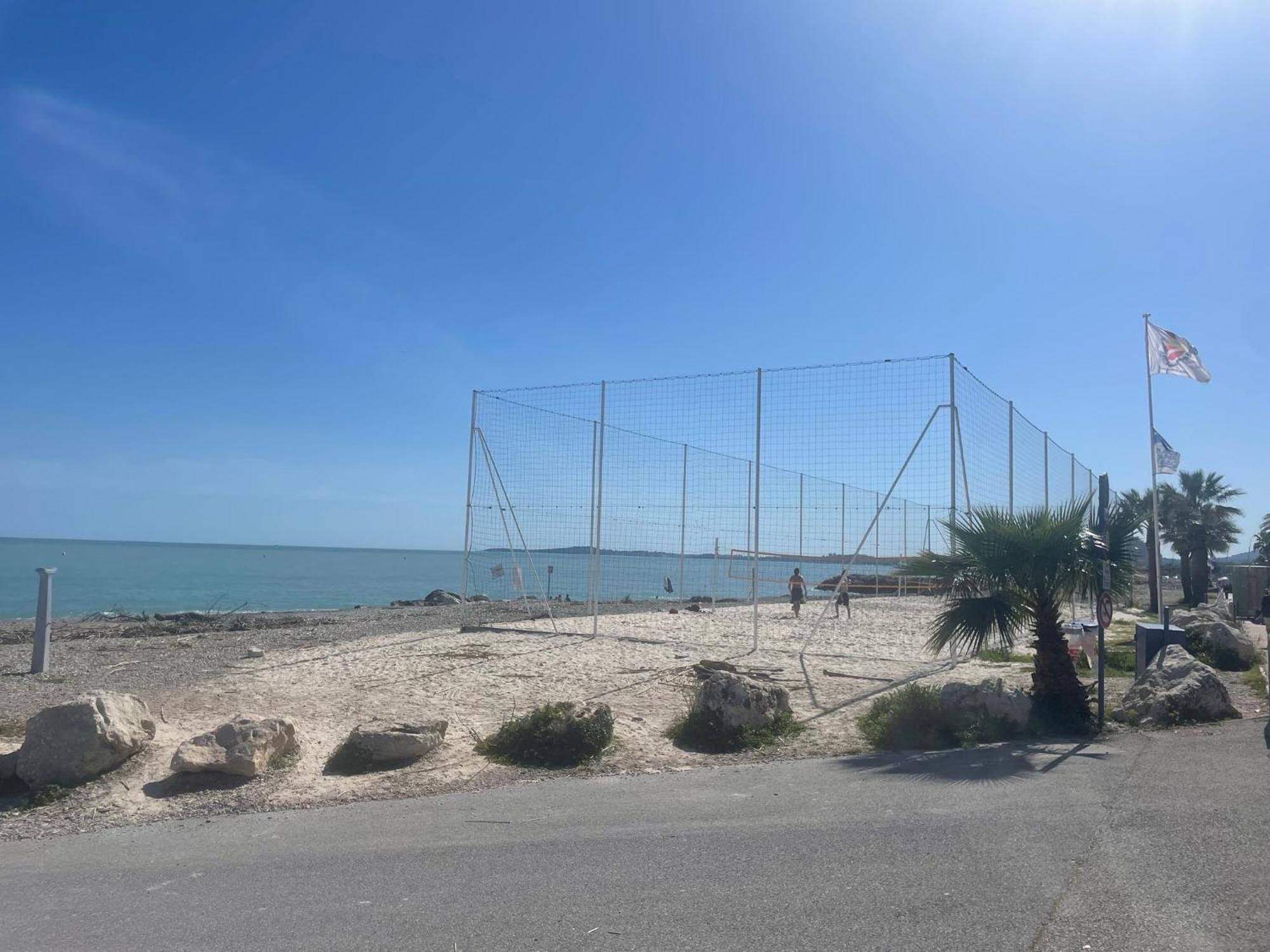 Front De Mer,Plage, Piscine, Parking Cagnes-sur-Mer Buitenkant foto