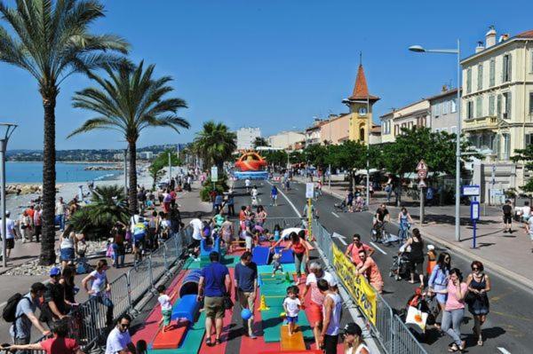 Front De Mer,Plage, Piscine, Parking Cagnes-sur-Mer Buitenkant foto